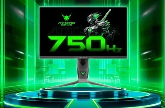 اولین مانیتور با رفرش ریت 750 هرتز