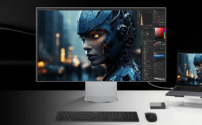 اولین مانیتور 6K دنیا با پورت Thunderbolt 5