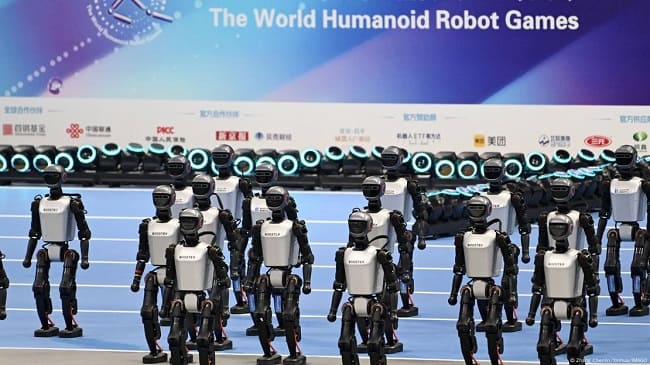 اولین المپیک جهانی ربات های انساننما