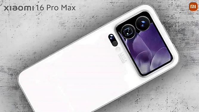نمایشگر دوم گوشی پرچمدار Xiaomi 16 Pro Max