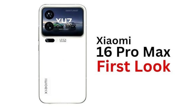 تصاویر لو رفته از Xiaomi 16 Pro Max