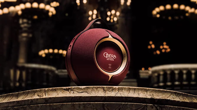اسپیکر Devialet Mania Opéra Rouge با روکش طلا