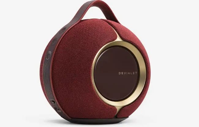 اسپیکر Devialet Mania Opéra Rouge با روکش طلا