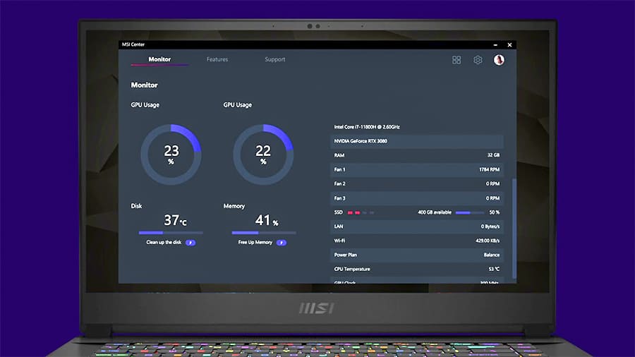 نرم افزار MSI Center چیست