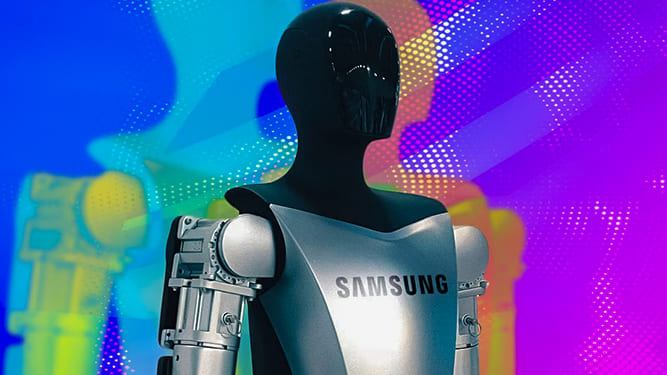 سامسونگ به دنیای ربات‌های انسان نما وارد شد