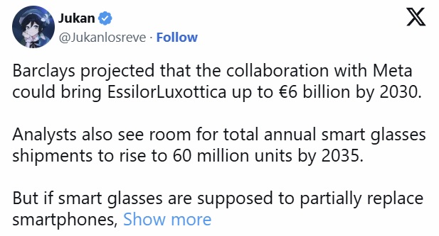 مدیرعامل EssilorLuxottica