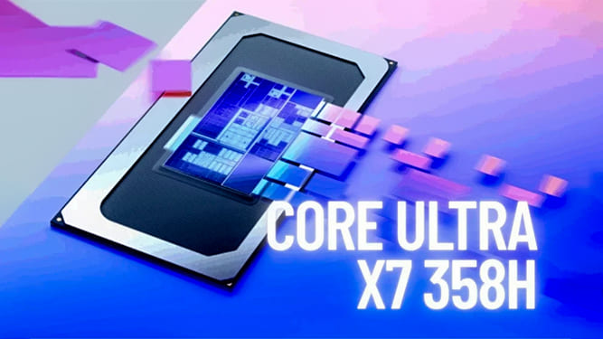 پردازنده Core Ultra X7 358H
