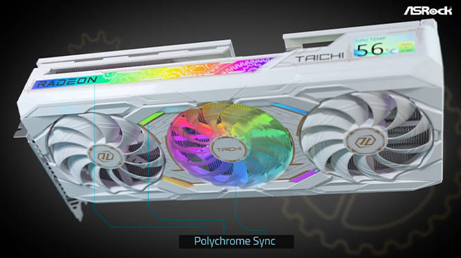 کارت گرافیک سری Taichi با نمایشگر 2 اینچی