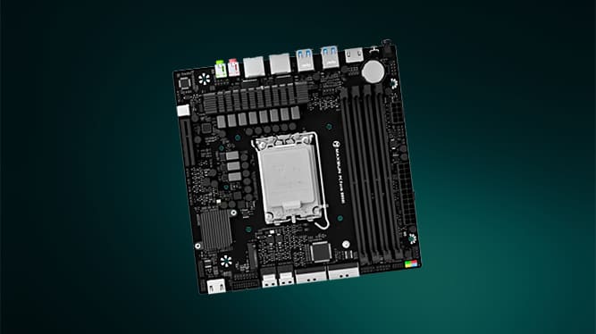 کوچک‌ترین مادربرد دنیا با چهار اسلات رم