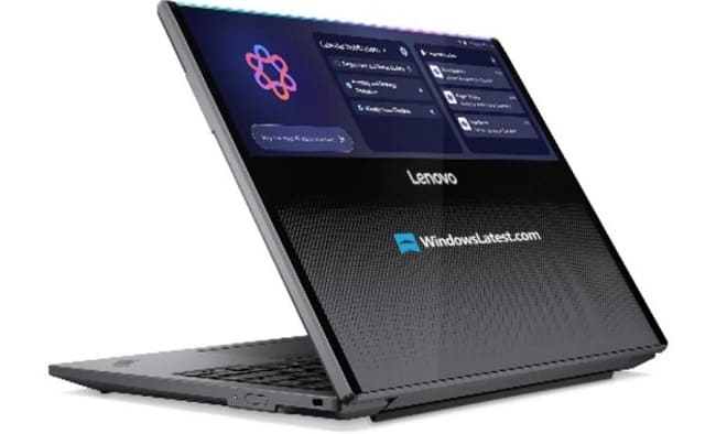 لپ تاپ رول شونده جدید لنوو ThinkPad Rollable XD