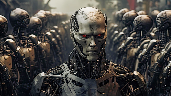 هوش مصنوعی و ربات‌ها علیه انسان