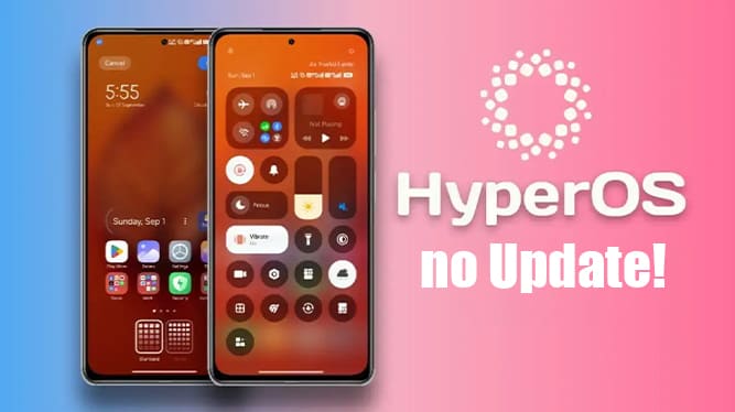 شیائومی روند انتشار آپدیت HyperOS را متوقف کرد