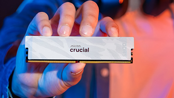 رم‌های جدید Crucial با ادعای افزایش FPS بازی‌ها معرفی شدند