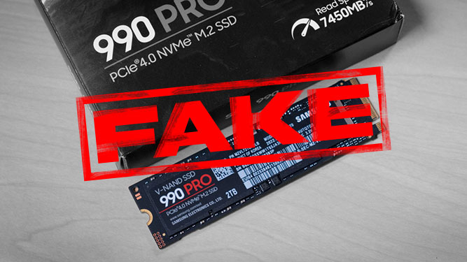 مراقب SSD تقلبی 990 Pro سامسونگ باشید؛ حتی از USB 2.0 هم کندتر است!