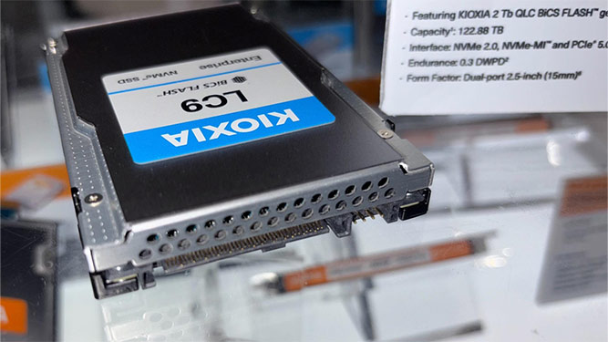 همکاری انویدیا و Kioxia برای ساخت SSD پر قدرت