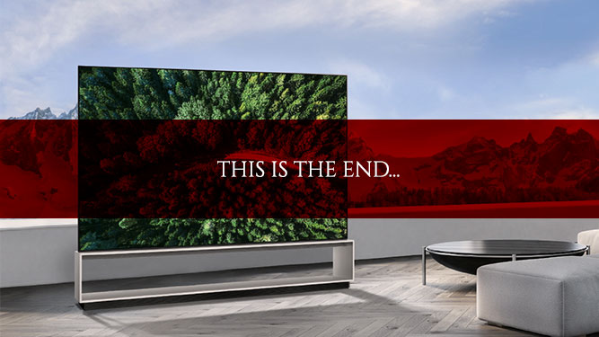 رویای تلویزیون‌های 8K به پایان رسید؛ ال‌جی هم از میدان خارج شد