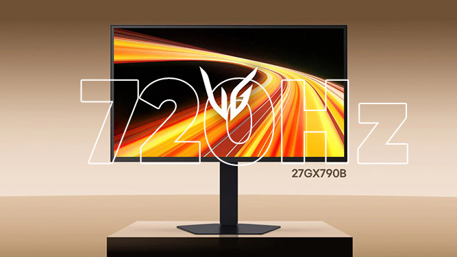 مانیتور 720 هرتزی جدید LG معرفی شد؛ پنل WOLED با رزولوشن 1440p و نورپردازی RGB