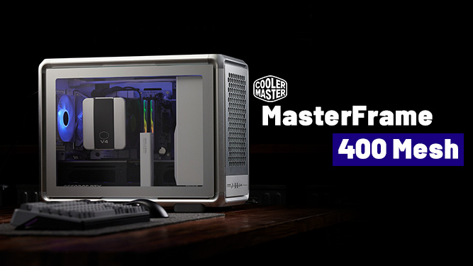 کیس MasterFrame 400 Mesh کولرمستر معرفی شد