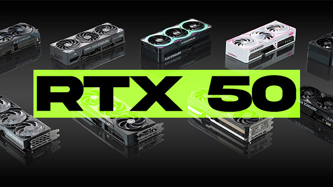 قیمت کارت های گرافیک سری RTX 50 کاهش یافت