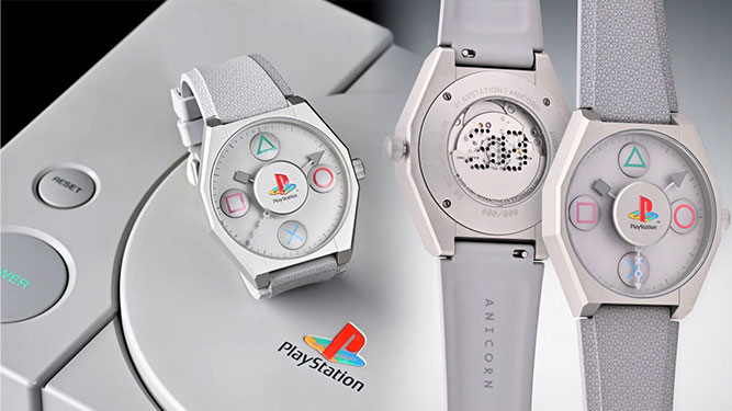 این ساعت مچی را به طرفداران پلی‌استیشن نشان ندهید! [تماشا کنید]