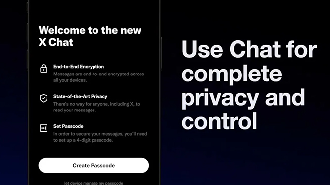 قابلیت Chat برای شبکه اجتماعی X معرفی شد