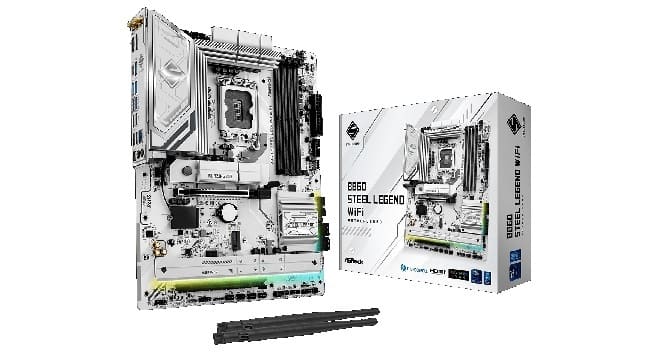 مادربرد B860 Steel Legend WiFi ازراک
