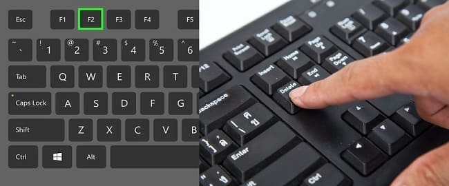 دکمه Dell یا f2 برای ورود به بایوس ایسوس