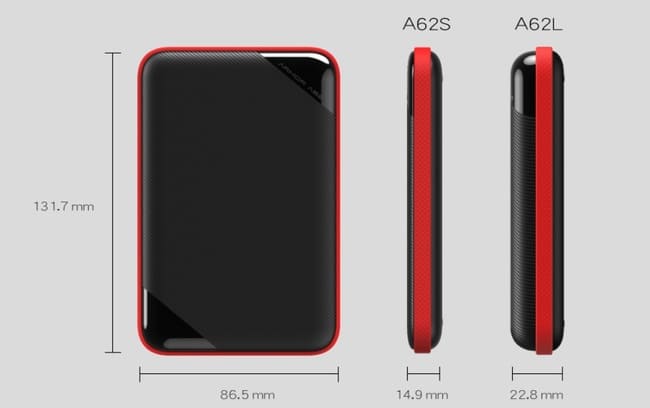 هارد اکسترنال Armor A62L و Armor A62S