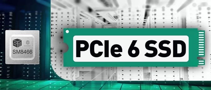 کنترلر SSD SM8466با سرعت 28 گیگابایت بر ثانیه معرفی شد