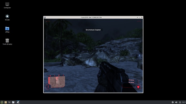 اجرای کرایسیس به کمک شبیه‌ساز روی پرازنده RISC-V