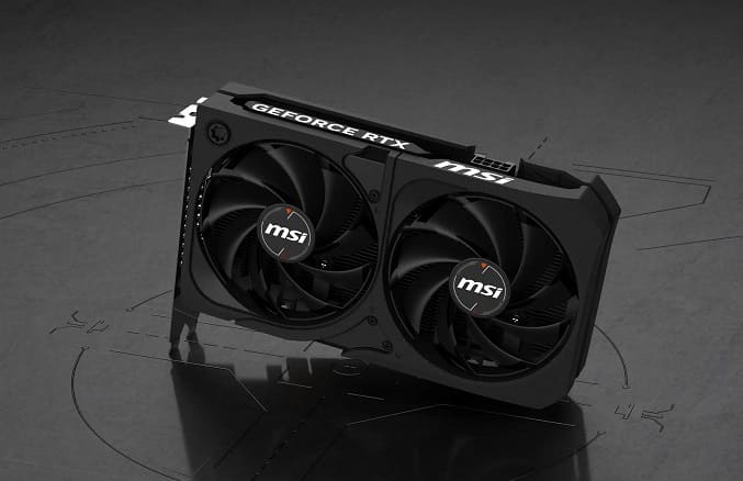 MSI RTX 5050 Shadow 2X OC معرفی شد