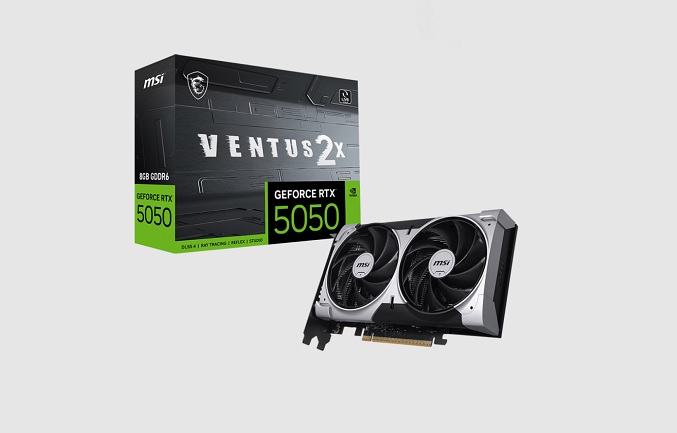 کارت گرافیک RTX 5050 VENTUS 2X معرفی شد