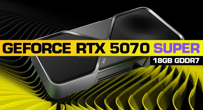 مشخصات کارت گرافکیک RTX 5070 Super لو رفت
