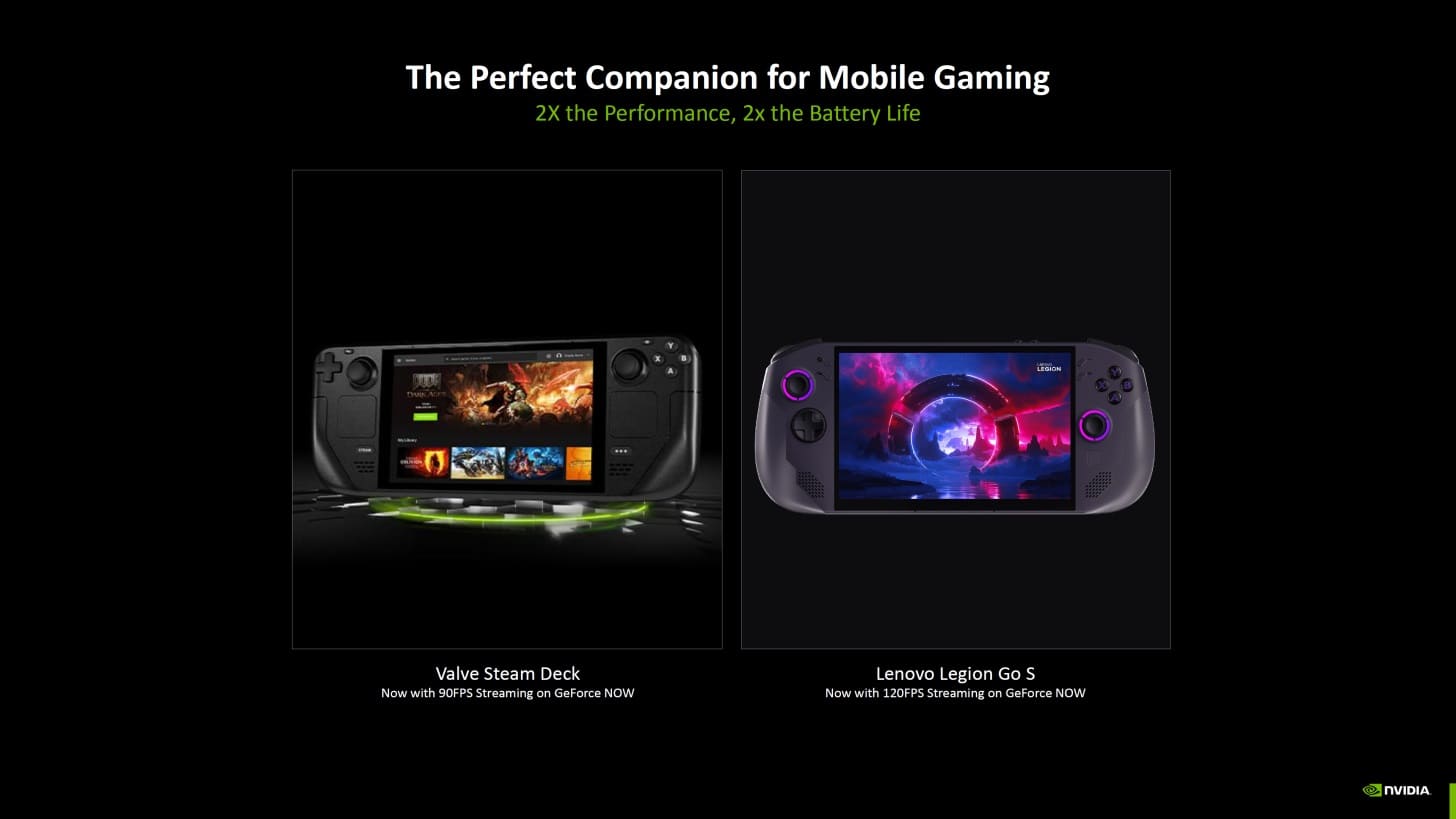 پشتیبانی از دستگاههای جدیدی در GeForce NOW