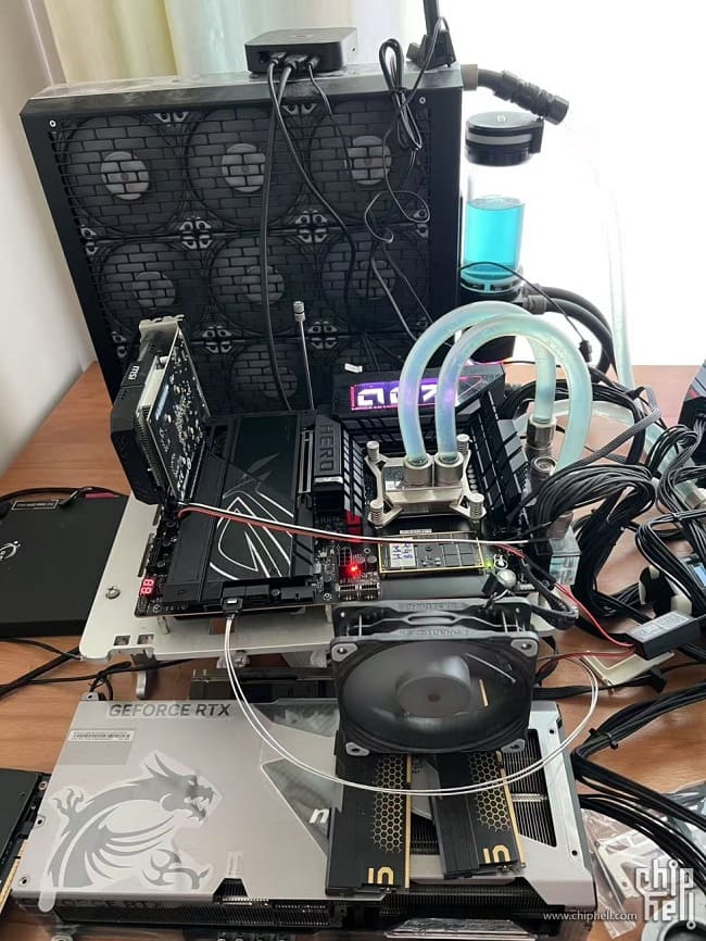 سیستم مورد استفاده در تست حافظه CAMM2