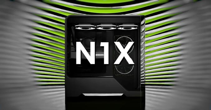 انتشار امتیاز Furmark پردازنده Nvidia N1X