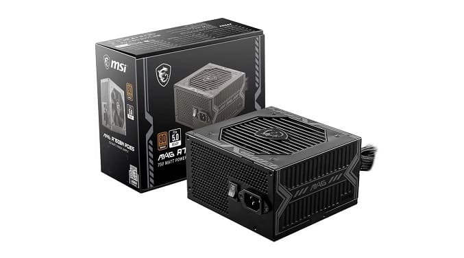 آشنایی با پاور MAG A750BN PCIE5