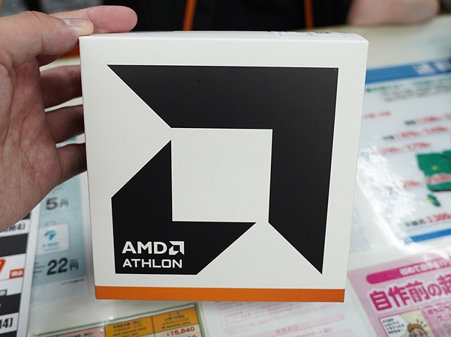 جعبه جدید پردازنده athlon 3000g