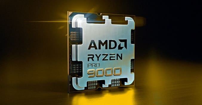 معرفی پردازنده‌های AMD Ryzen PRO 9000: قدرت Zen 5 برای حرفه‌ای‌ها و کسب‌وکارها