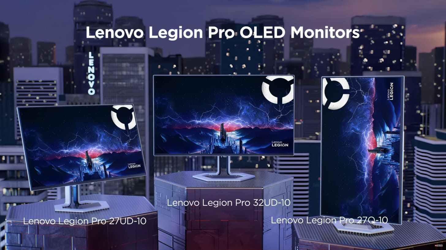مانیتور‌های جدید Legion Pro معرفی شدند