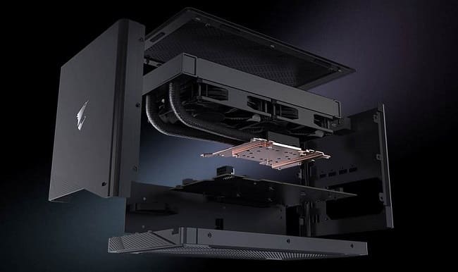 سیستم خنک کننده AORUS RTX 5090 AI BOX