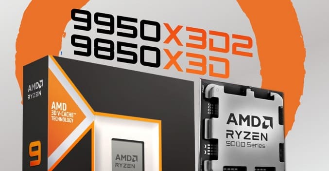 پردازند‌های جدید Ryzen X3D در راه‌اند