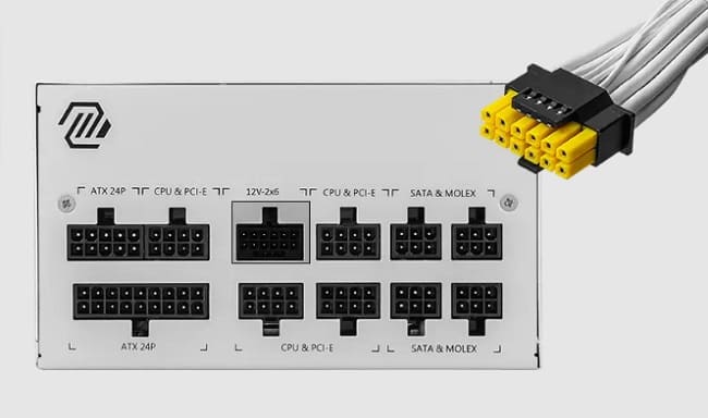 کانکتور PCIe دو رنگ MSI