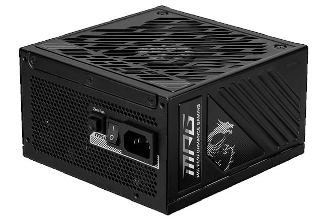 دکمه Zero Fan در پاور MPG A1250GS