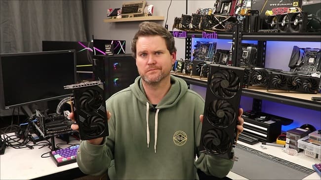 کارت گرافیک RTX 5050 در کنار RTX 5060