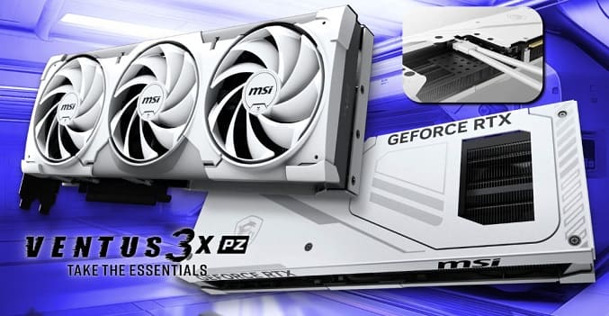 کارت گرافیک RTX 5070 Ti Ventus PZ با کاکنتور مخفی عرضه شد