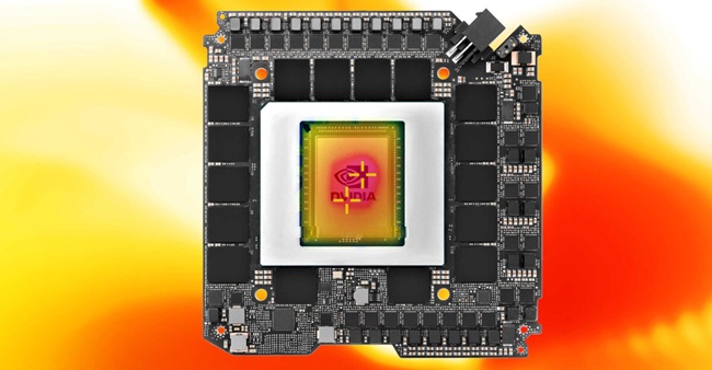 نقاط داغ در یک GPU ساخت انویدیا