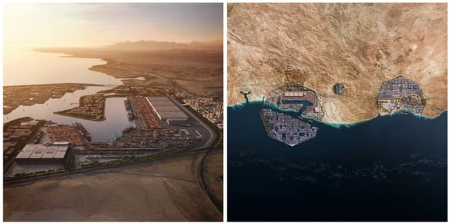 طراحی دیتانسترهای هوش مصنوعی در سواحل دریای سرخ و خلیج فارس