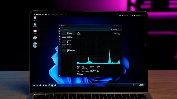 بنچمارک M5 اپل در ویندوز: شکست اینتل و AMD در عملکرد تکهستهای