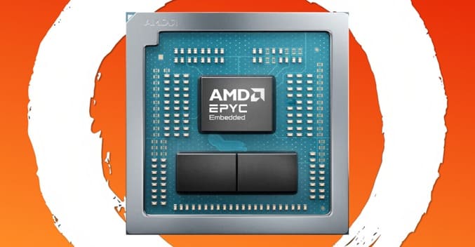 رونمایی از پردازنده‌های AMD EPYC Embedded 2005 